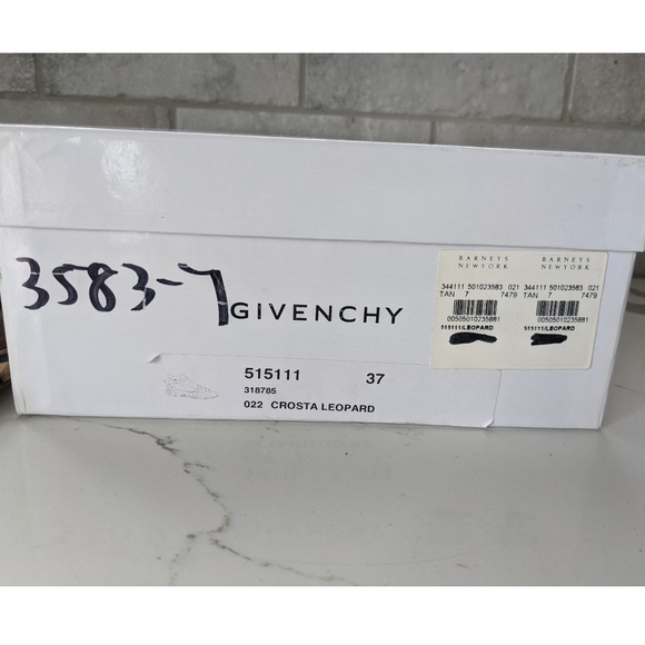 GIVENCHY leopard suede gladiator sandals - Picture 10 of 11